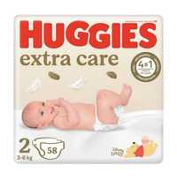 Памперсы huggies 2 (58 шт) и (72 шт)