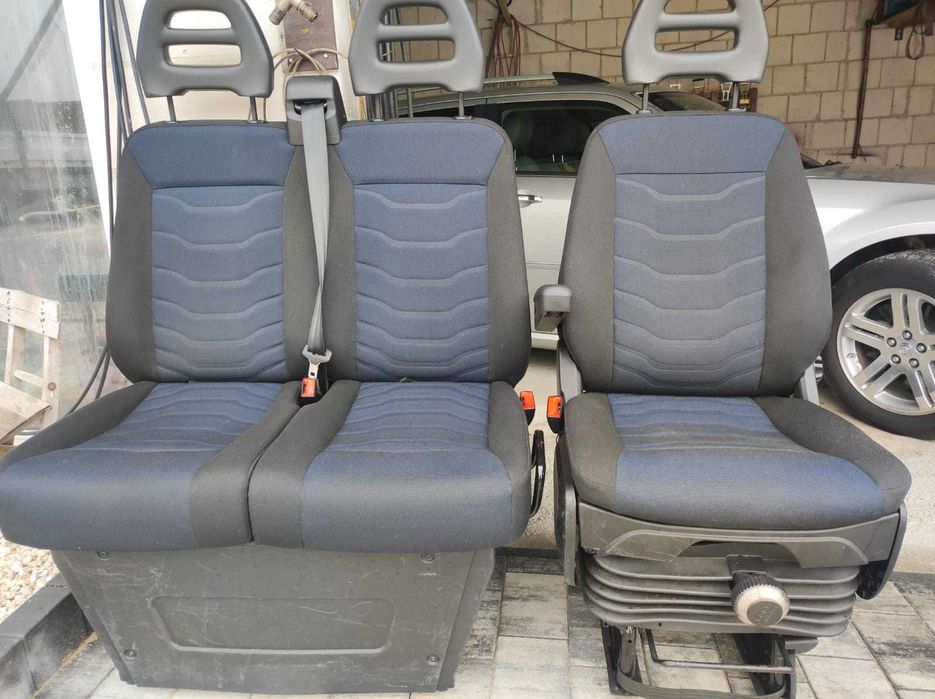 Iveco Daily komplet siedzeń 2017 rok, idealny stan