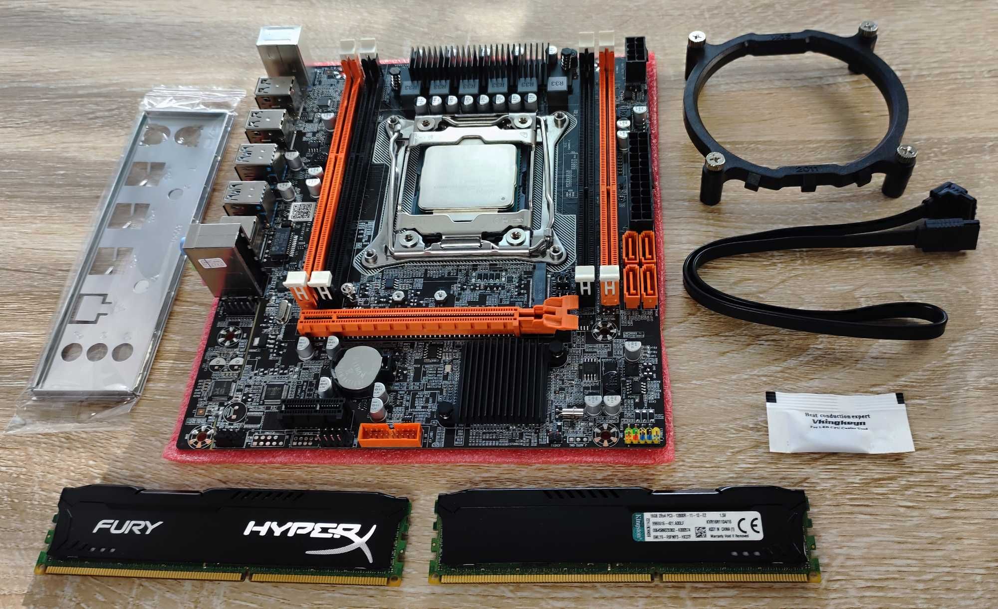 ТОП комплект 10/20 ядер, Материнка X99 V3, 32GB RAM Гарантiя
