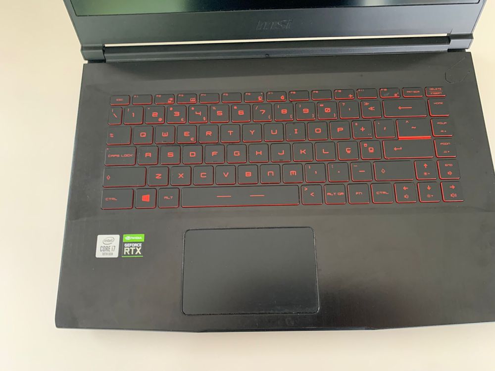 Portátil MSI 15.6" GF65 Thin 10SER-892XPT