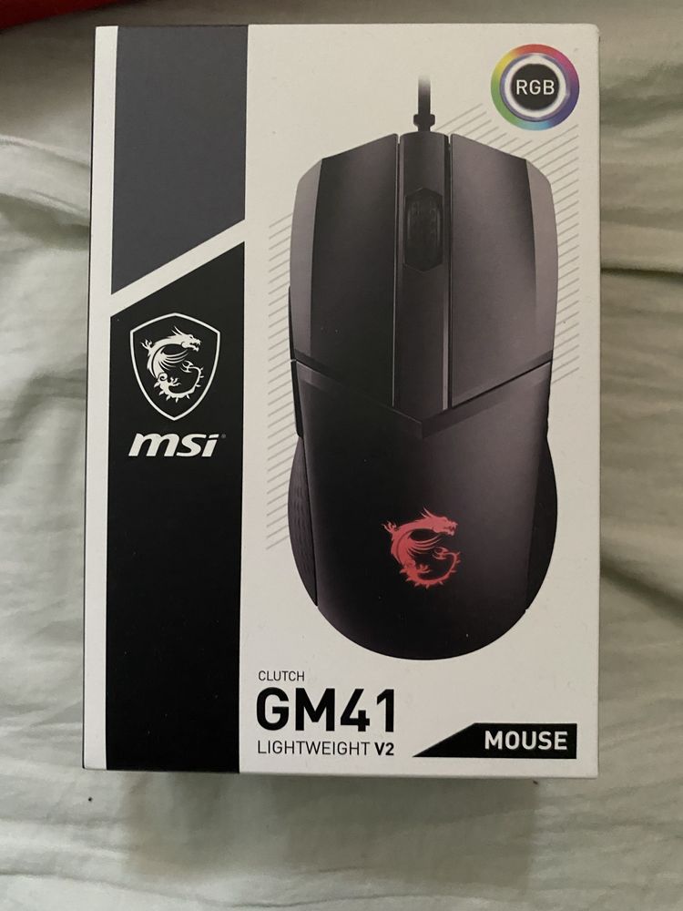 Myszka MSI GM41 czarna