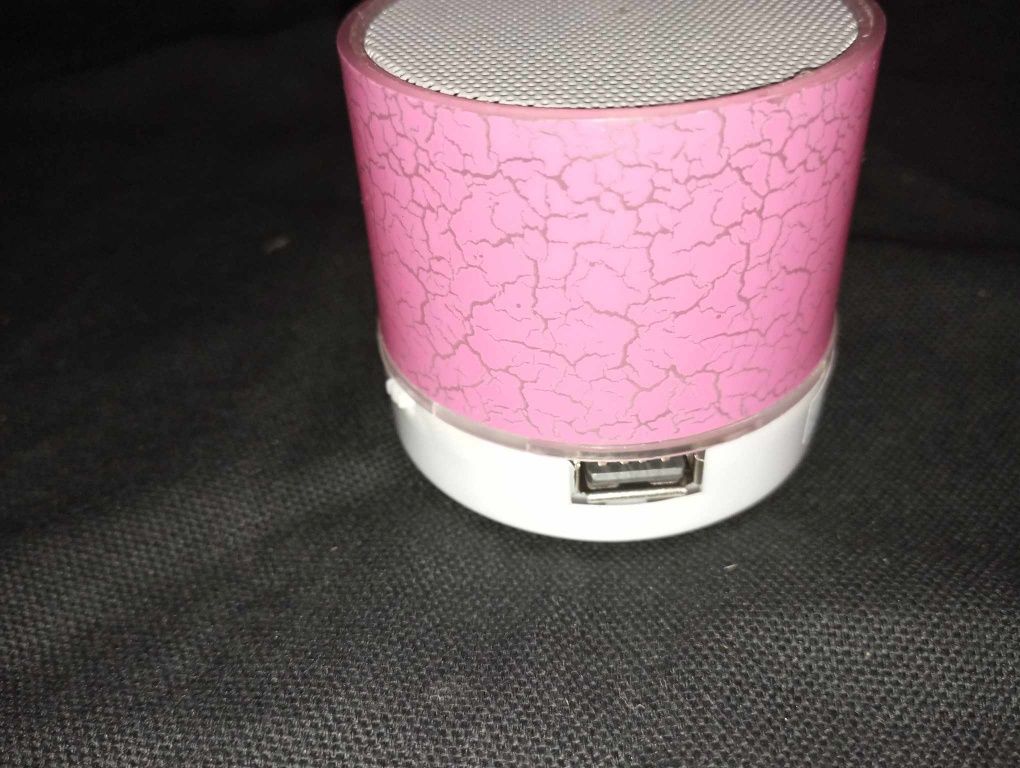 coluna LED bluetooth