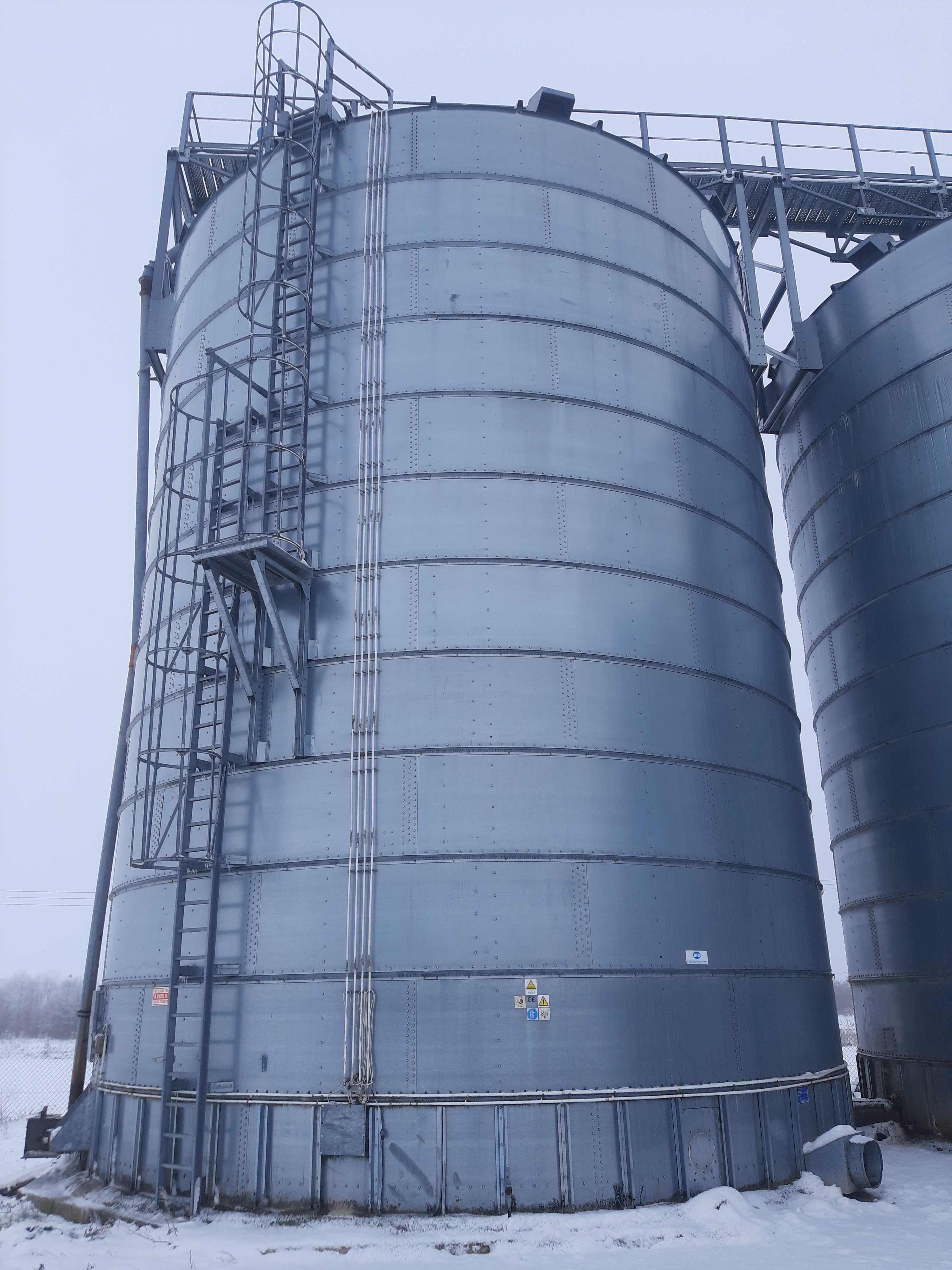 Silos BIN 500,płaskodenny,bateria, oprzyrządowanie,komplet,pomorskie