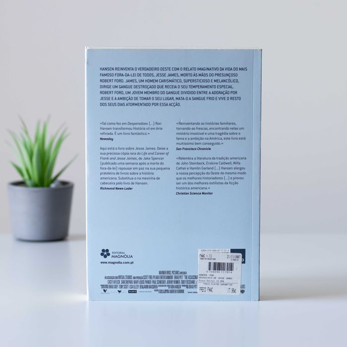 Livro - Assassínio de Jesse James pelo cobarde Robert Ford