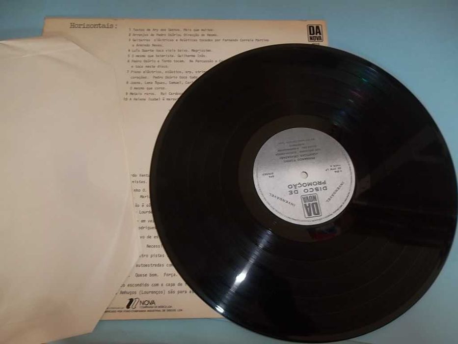 LP - Fernando Tordo – Cantigas Cruzadas (1980)