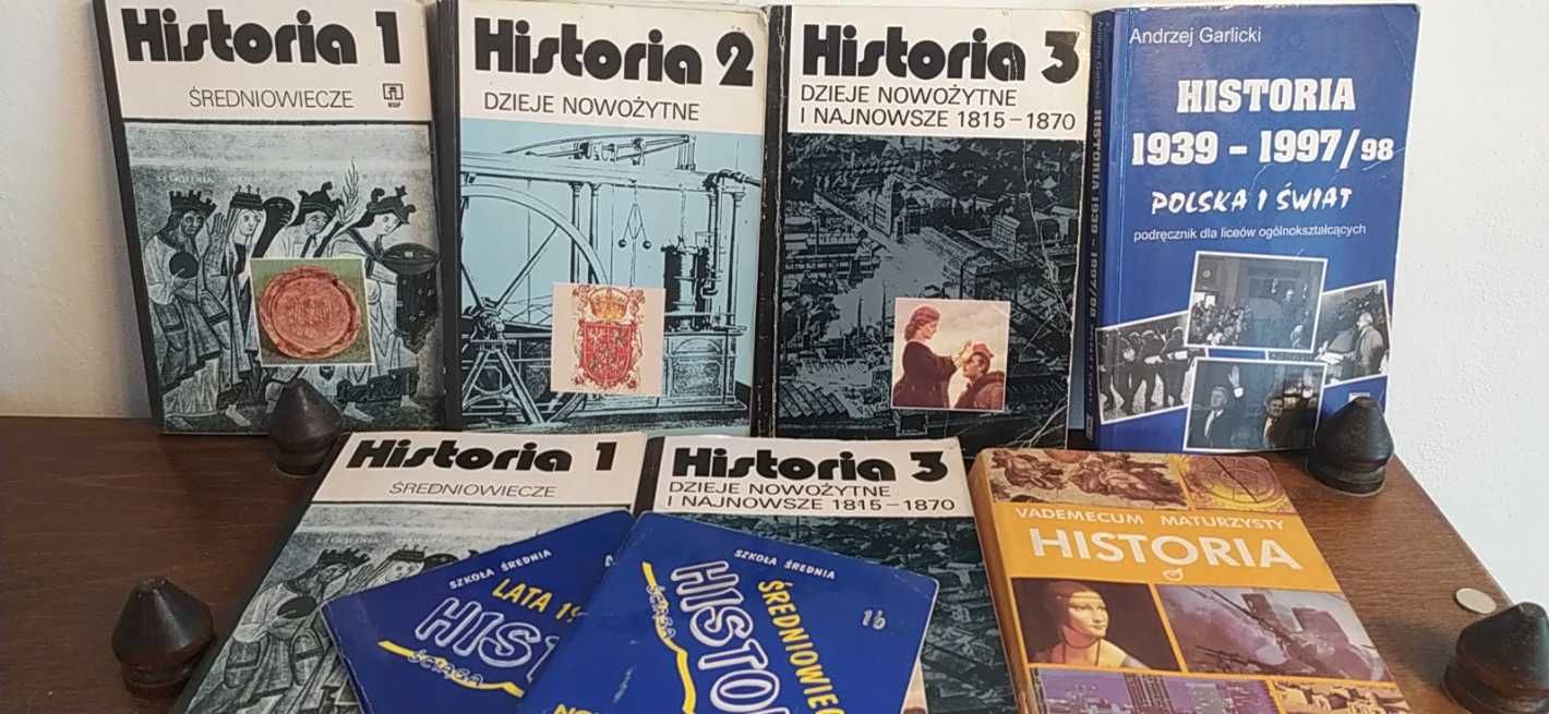 Podręczniki WSIP Historia 1,2,3 Manikowska, Cegielski plus dodatki