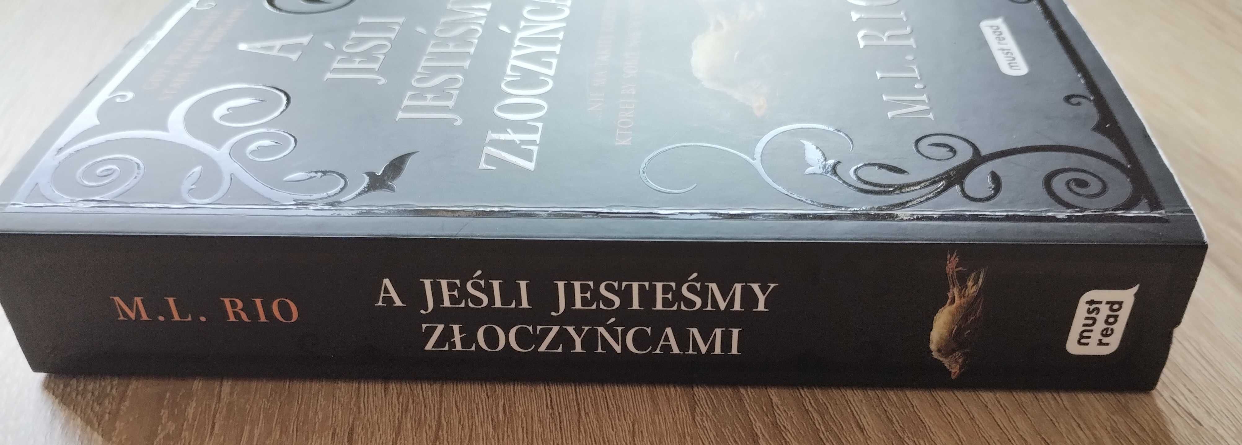 M. L. Rio - "A jeśli jesteśmy złoczyńcami" stan jak nowy