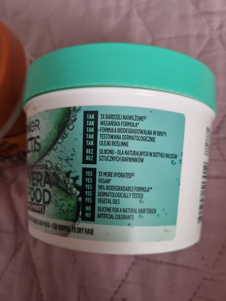 Zestaw Maska do włosów Garnier Fructis