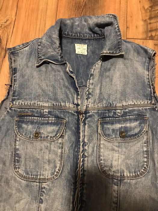 Kombinezon jeansowy Guess