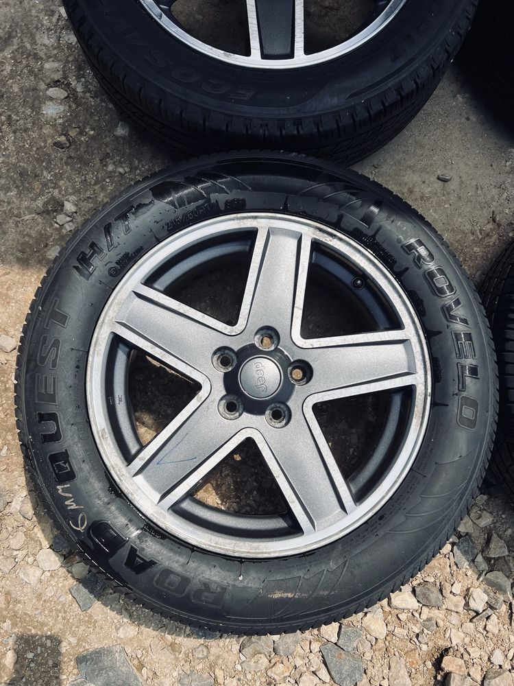 Komplet felg 17” jeep compas patriot 5x114,3