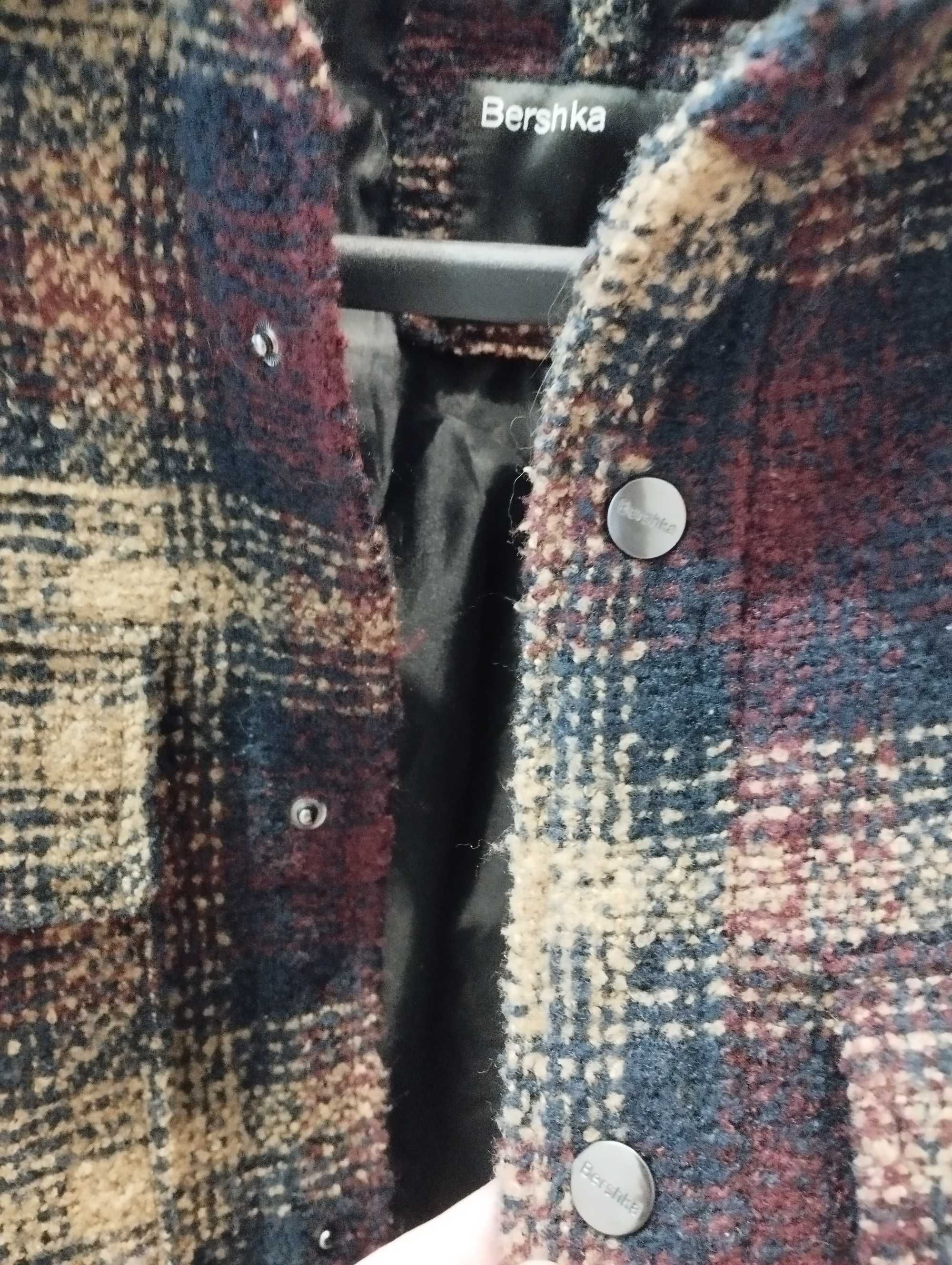 Bershka пальто рубашка