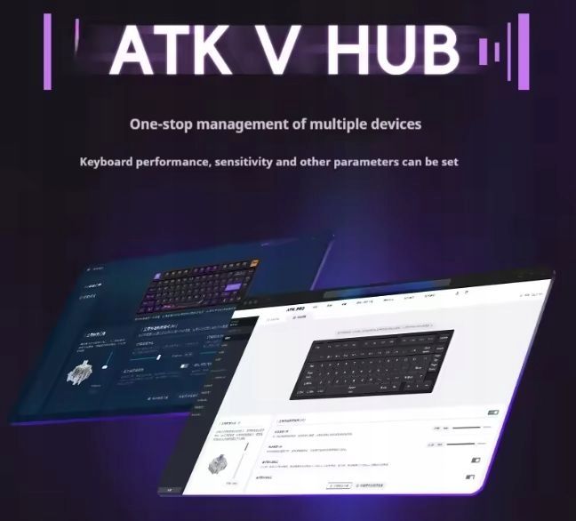 Atk Rs7 - Przewodowa Klawiatura Gamingowa Rgb Hall Effect