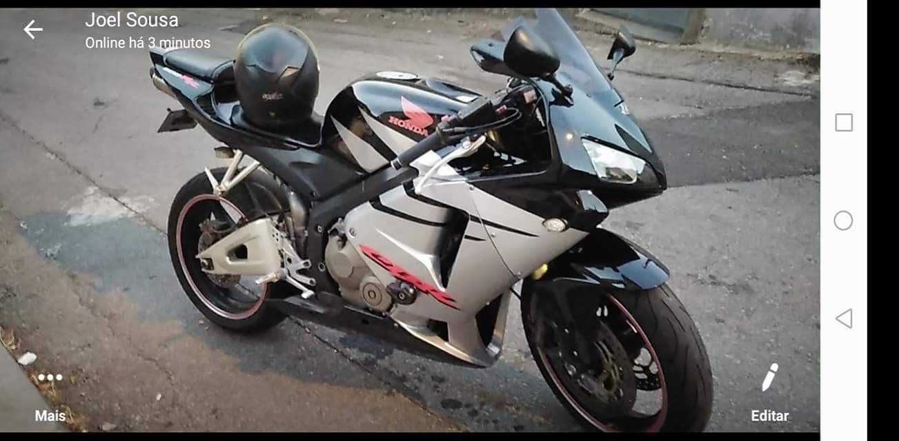 honda cbr 600rr em bom estado