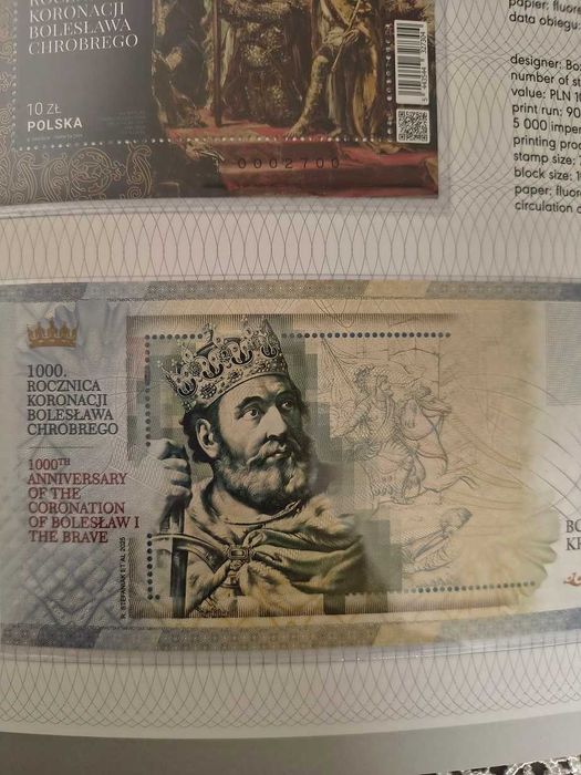 Rocznica Koronacji Bolesława Chrobrego walor kolekcjonerski PWPW i PP