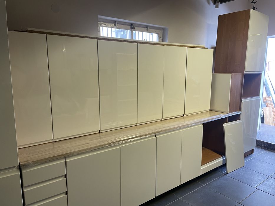 Meble kuchenne biały połysk , dowoz