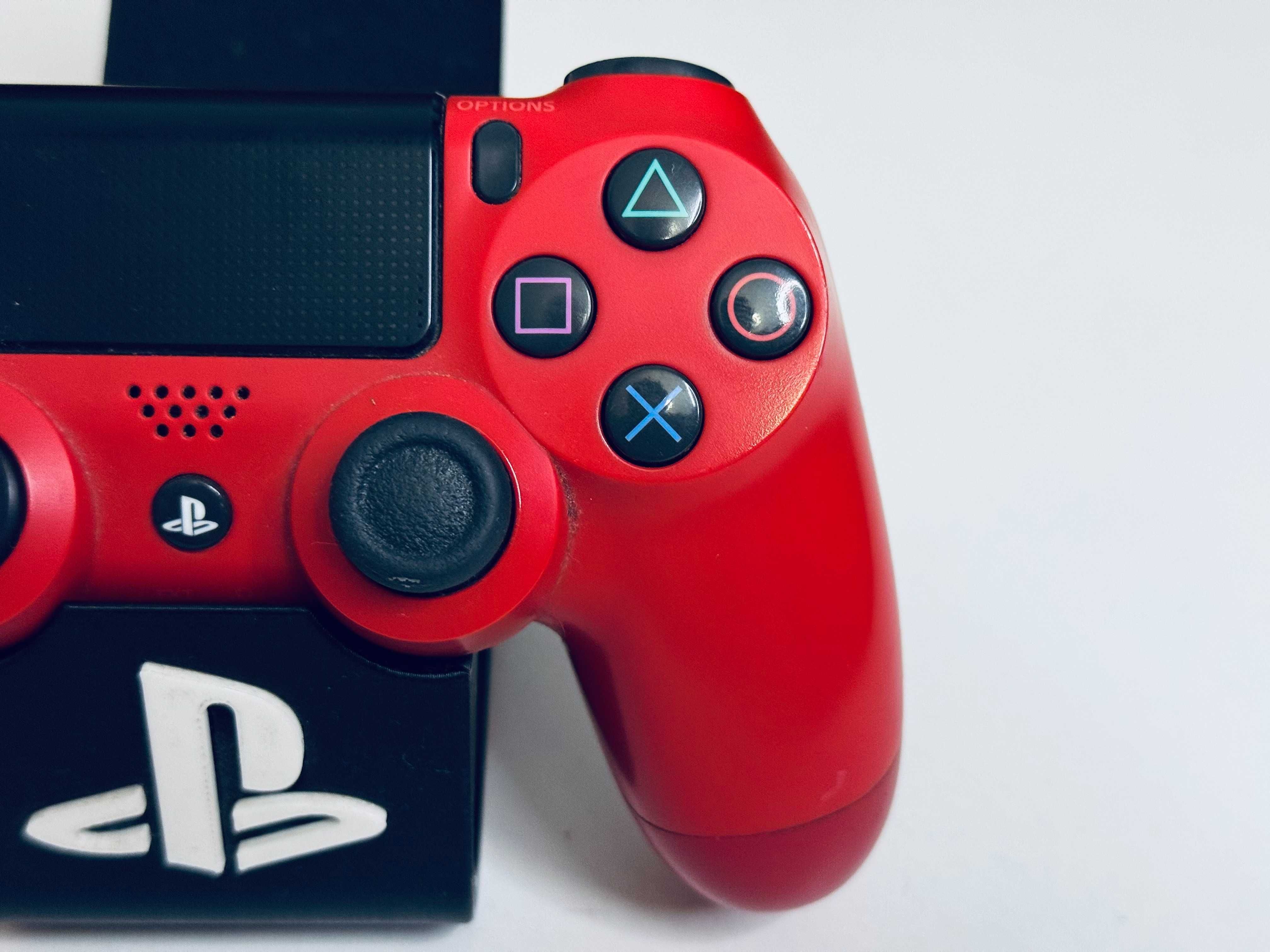 Kontroler Pad PS4 Dualshock 4 v2 Do PlayStation 4 Oryginalny Czerwony