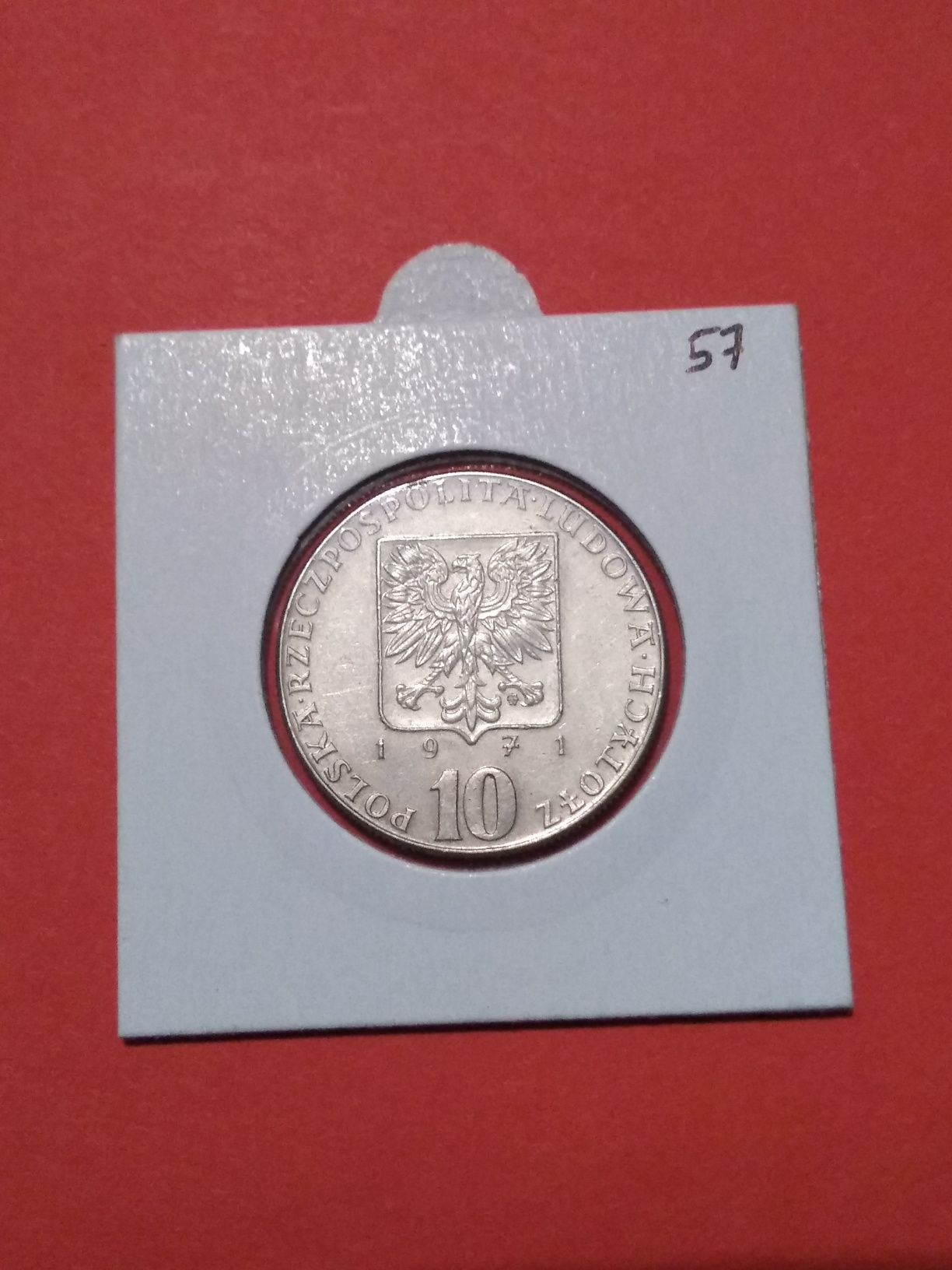 Moneta PRL 10 złotych 1971 FAO