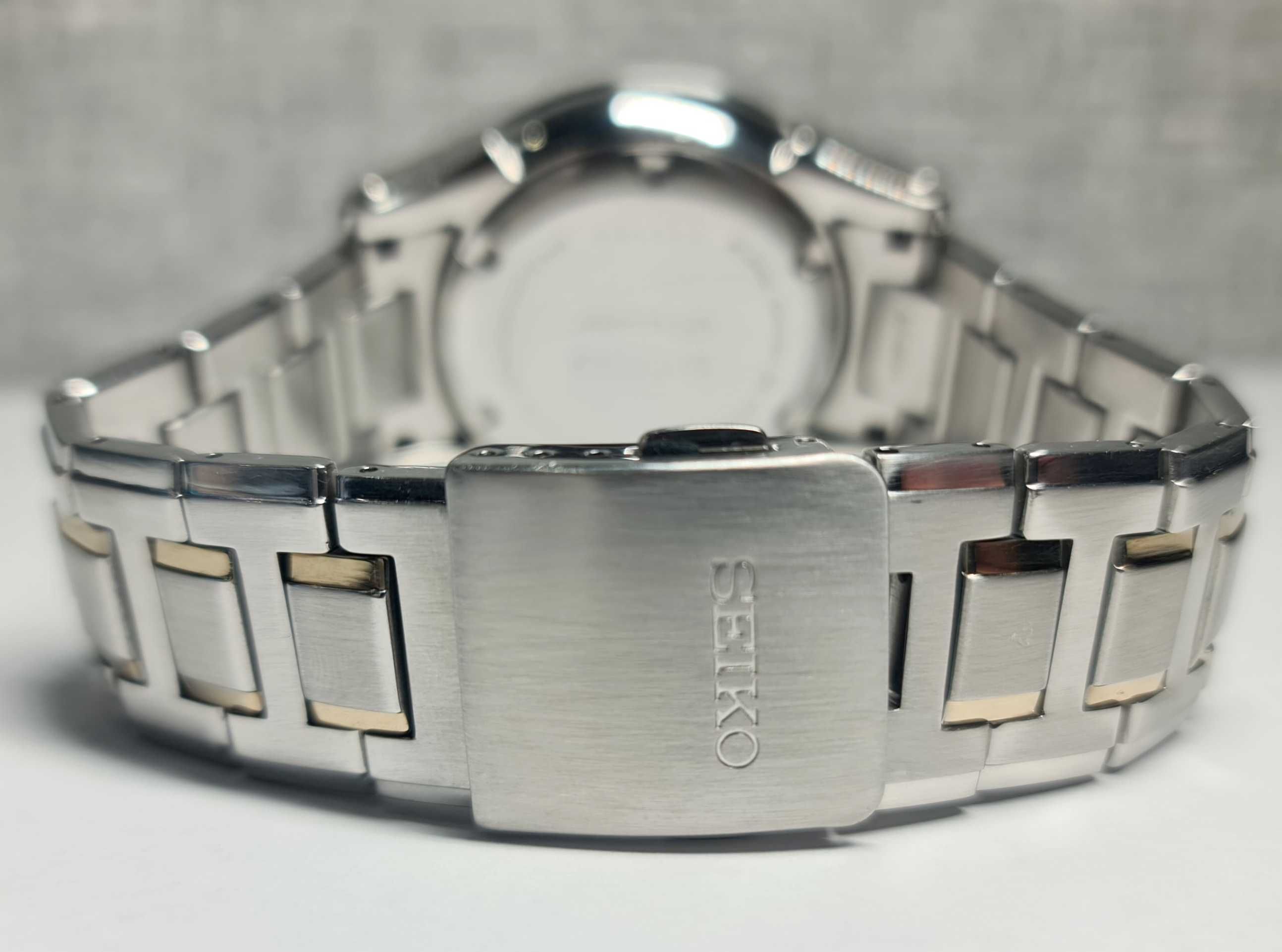 Чоловічий годинник часы Seiko Premier SRL032P1 Sapphire 40mm 100m