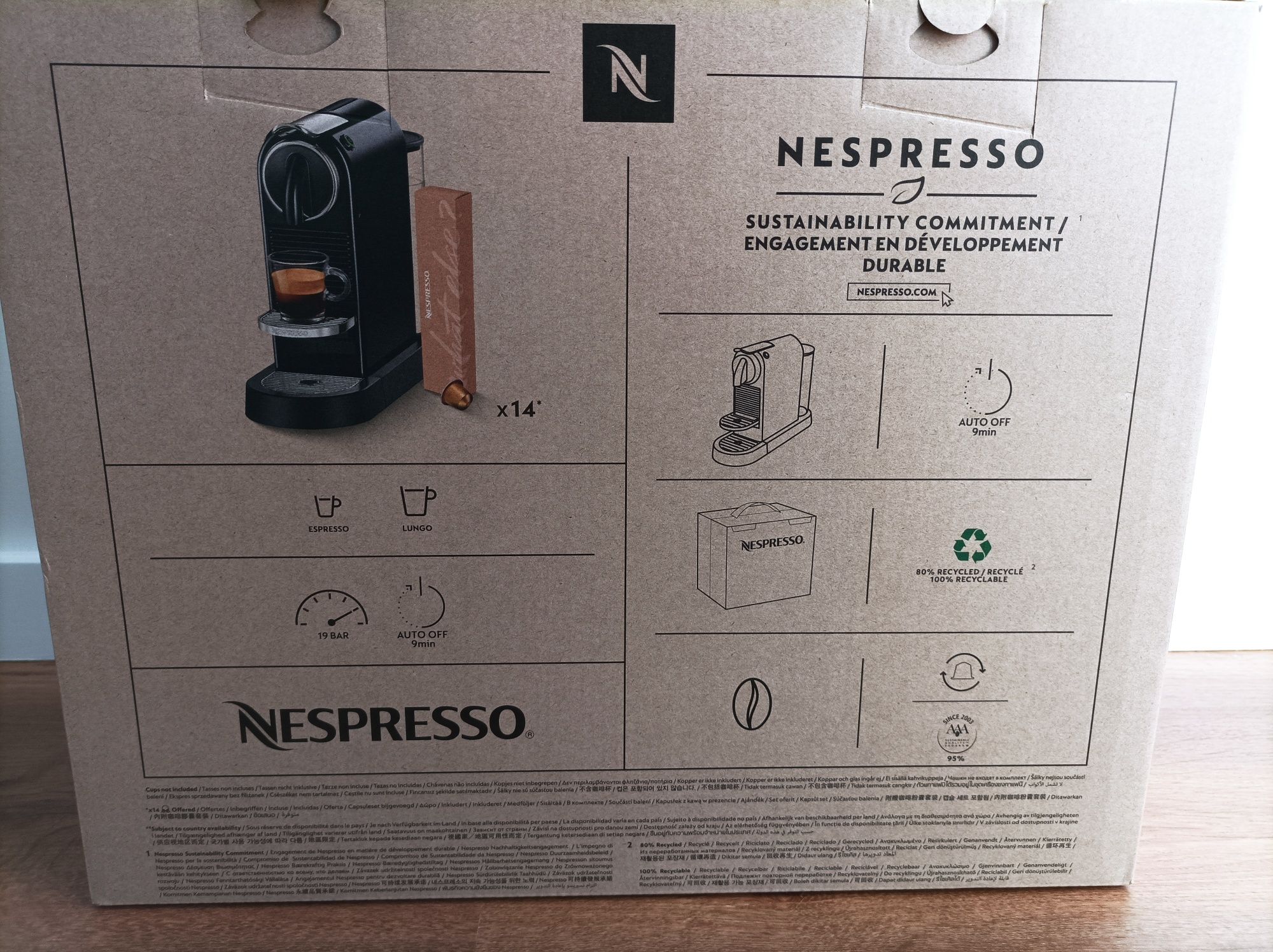 Máquina Café Nespresso NOVA