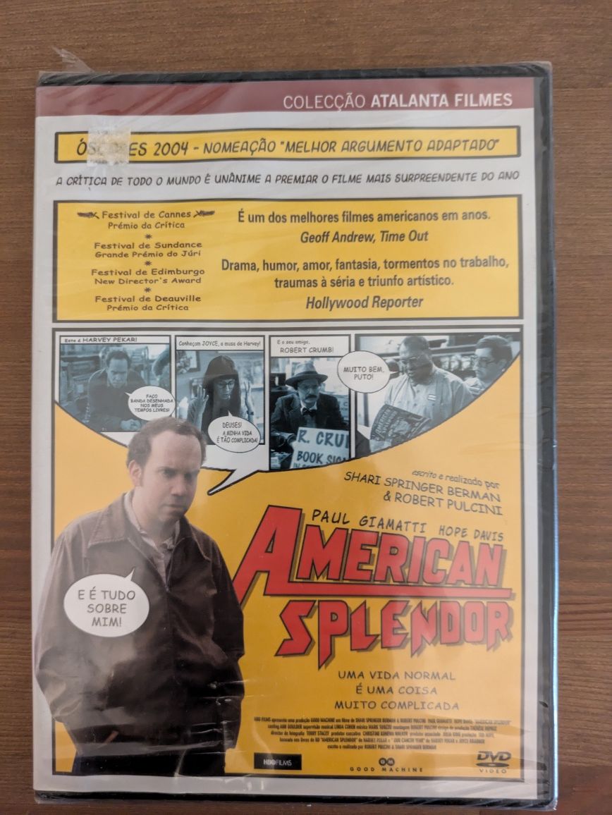 DVD NOVO e SELADO - " American Splendor " 2003