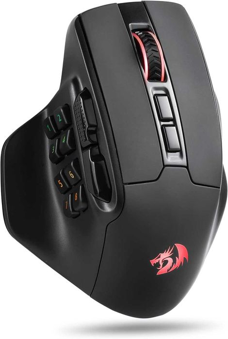 Redragon M811 PRO Bezprzewodowa mysz do gier MMO, programowalne przyci