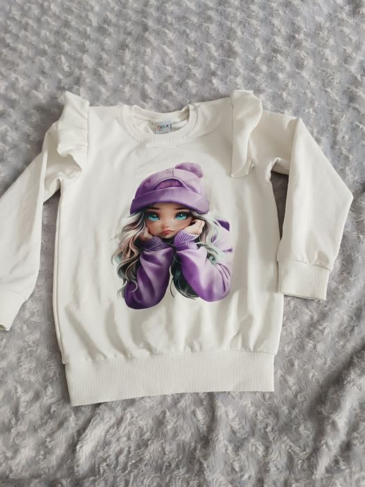 Sweterek dziewczęcy