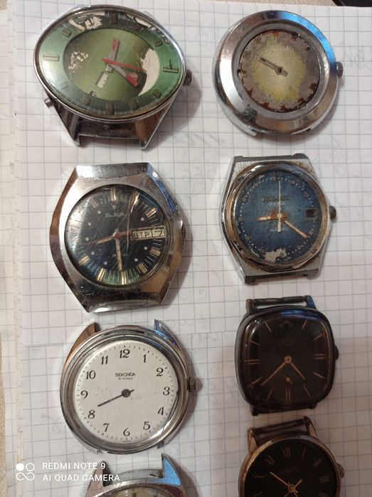 Часы наручные СССР.