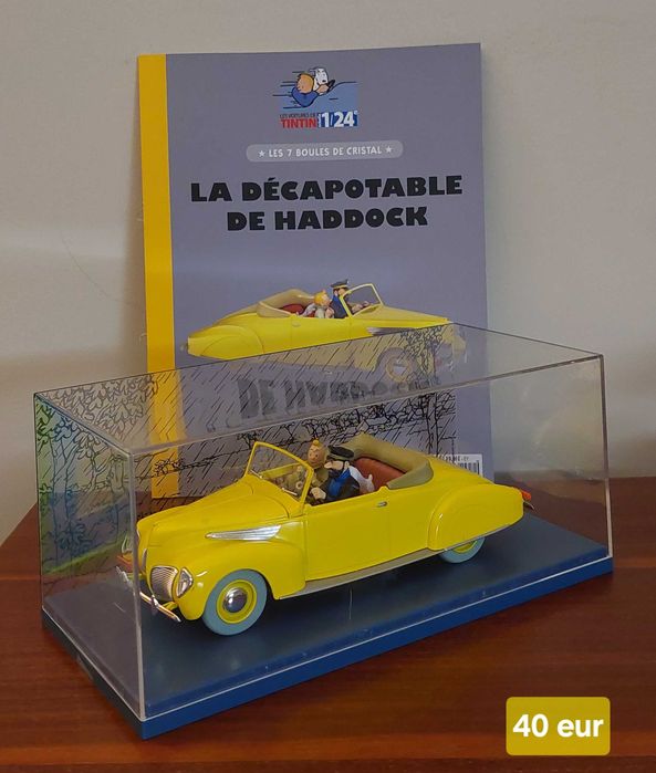 Carros Tintin escala 1:24