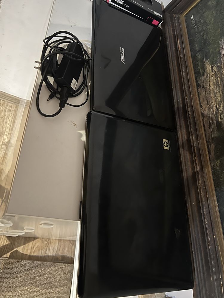 Dwa laptopy asus K72JK oraz hp dv9700