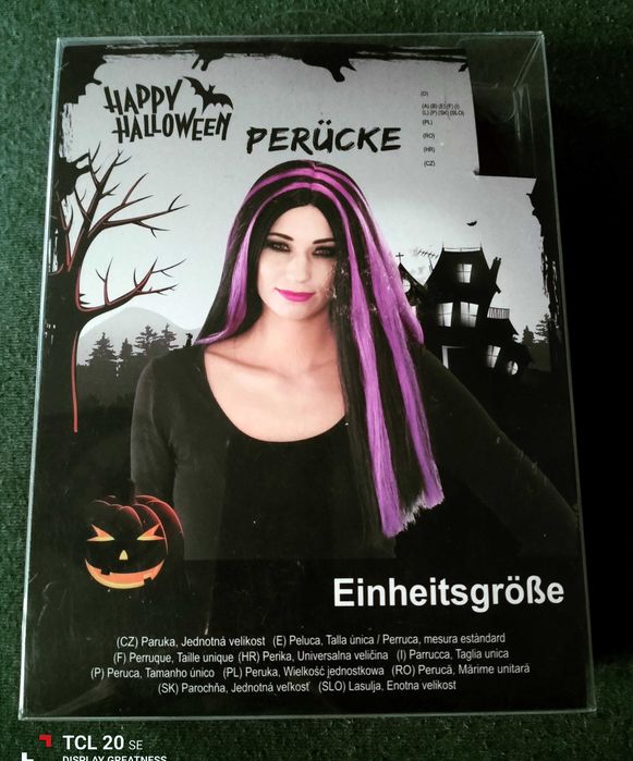 HALLOWEEN PERUKA damska na imprezę karnawał Super Jakość NOWE wys OLX