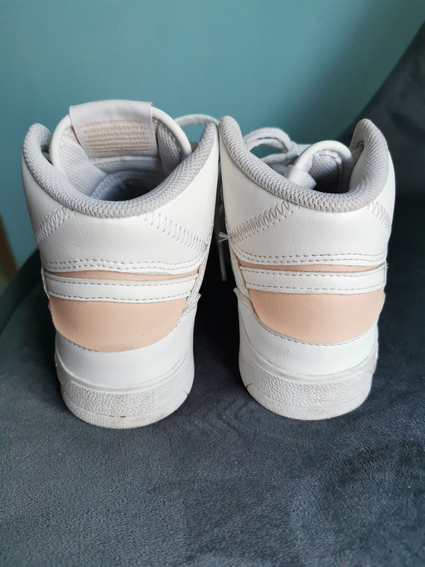 Adidas drop step rozmiar 31.5 białe