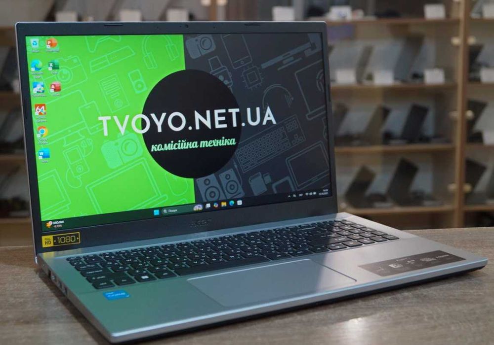 ГАРАНТІЯ Acer (FullHD іPS/Core i3-1215U/RAM 8Гб DDR4/SSD 512Гб)TVOYO