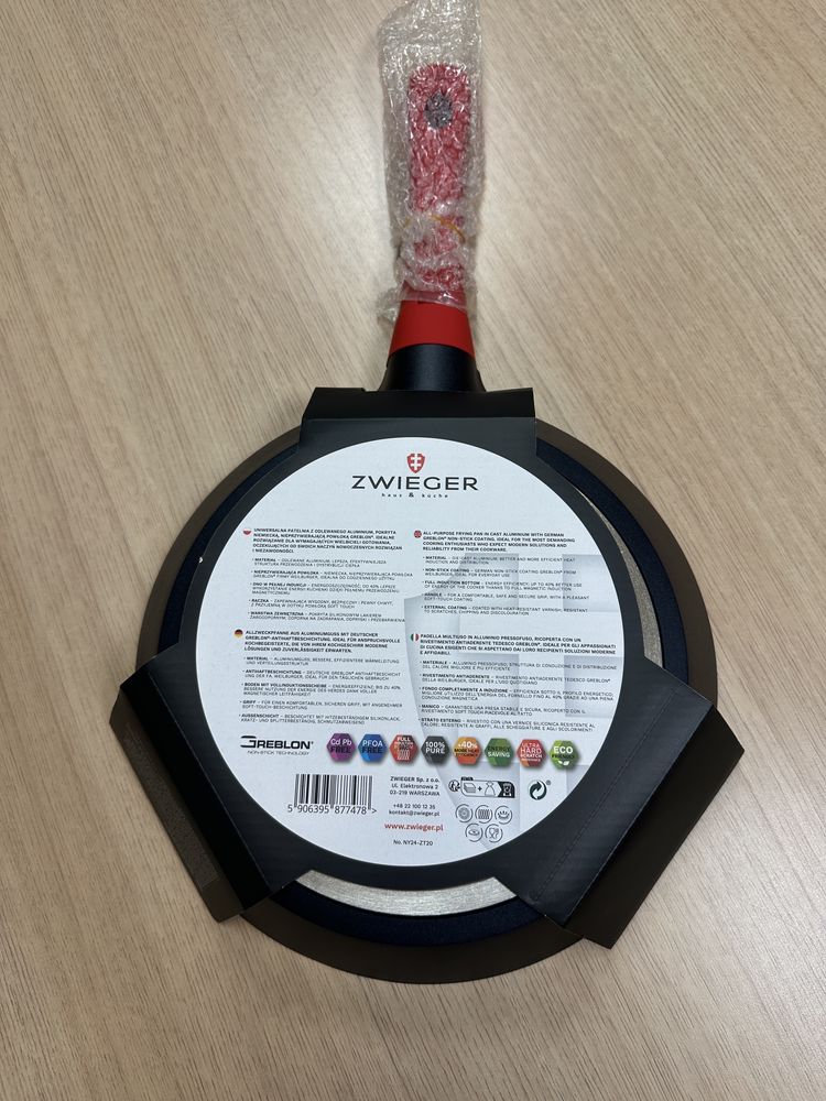 Patelnia Zwieger Obsidian 28 cm.