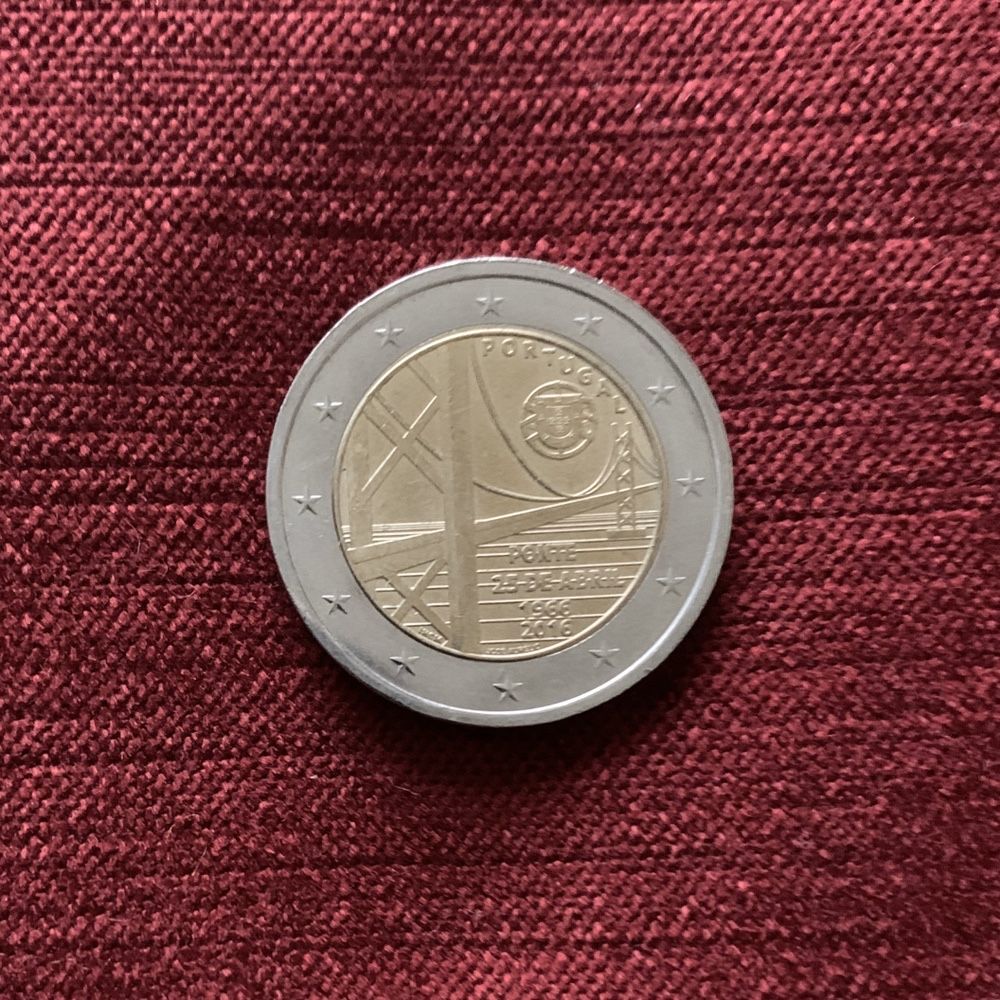 2 Euros 2016 - Ponte 25 de Abril - Portugal