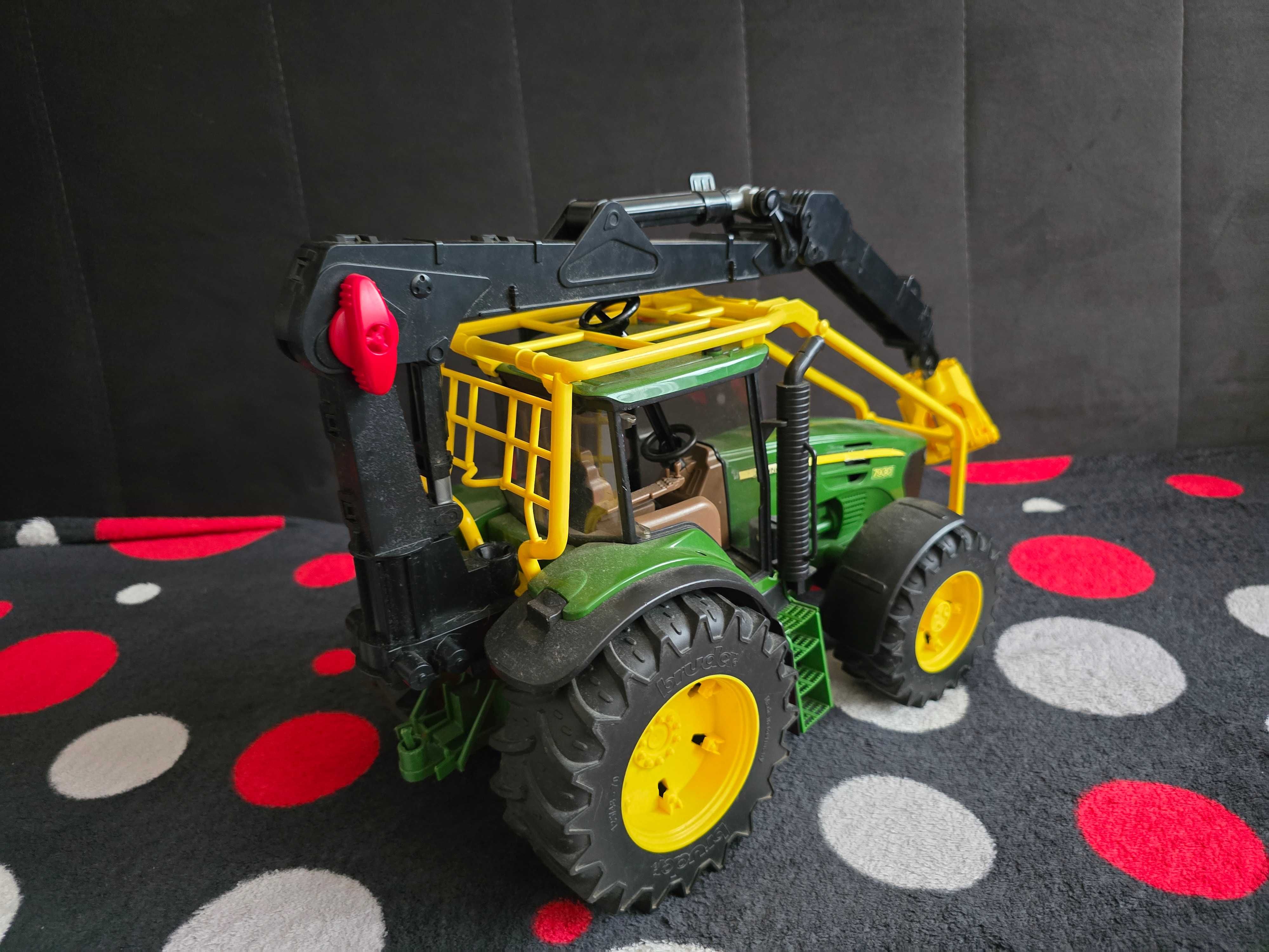 BRUDER 03053 traktor John Deere leśny