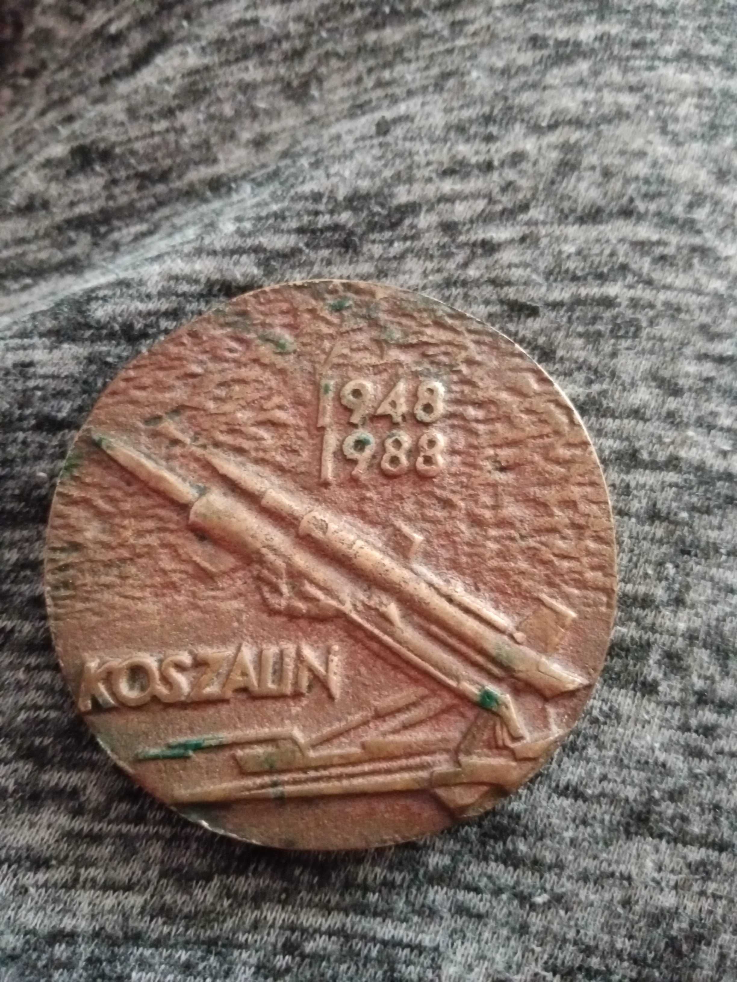 Medal pamiątka Koszalin wojsko 40 lat wojsk obrony przeciwlotniczej