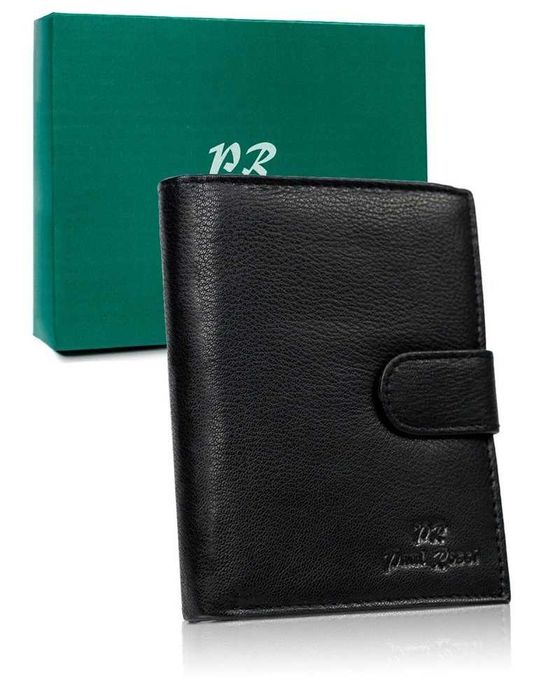 Nowy portfel męski skórzany Paul Rossi – nieużywany