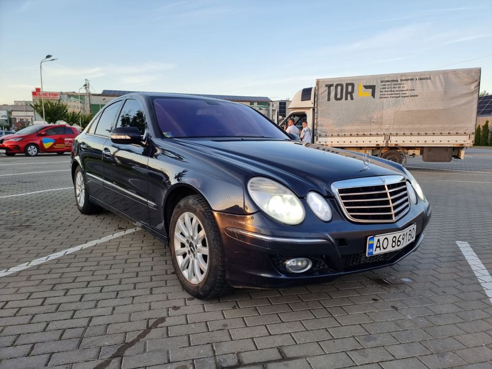 Mercedes w211 2.2 Elegance повністю обслужено, шкіра, Carplay