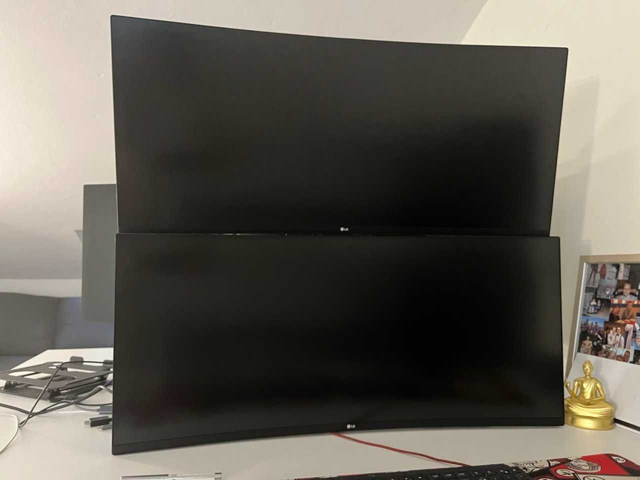 2x Monitor LG 34QP55A-B - Usado (disponível individualmente)