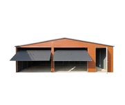 Garaż blaszany dwustanowiskowy PREMIUM 8x6m