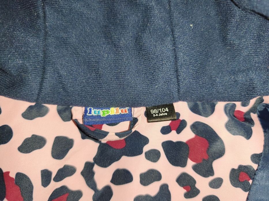 Термо комбінезон Lupilu 98/104 роздільний для дівчинки + рукавички в п