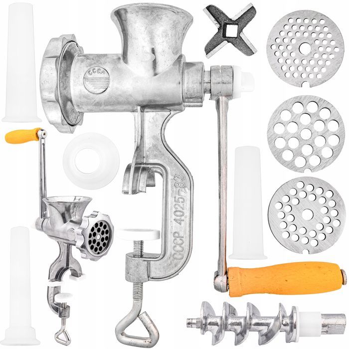 Maszynka Do Mielenia Mięsa Ręczna Nadziewarka 5