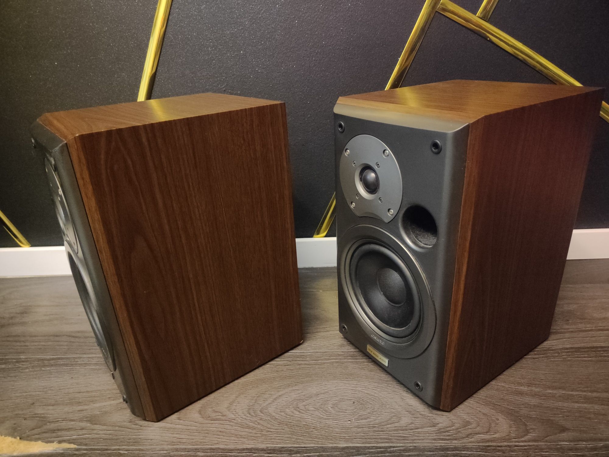Onkyo ps-a5 r-a5 głośniki kolumny wzmacniacz monitory radio 80w watt