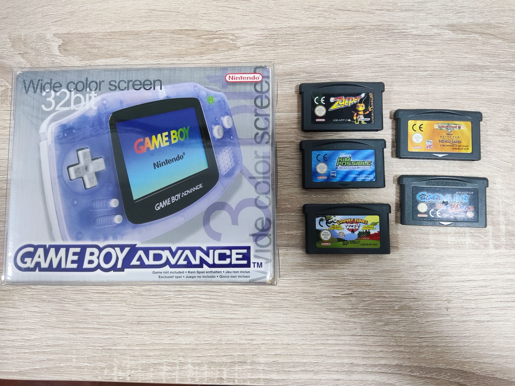 Game Boy advance CIB mais 7 jogos