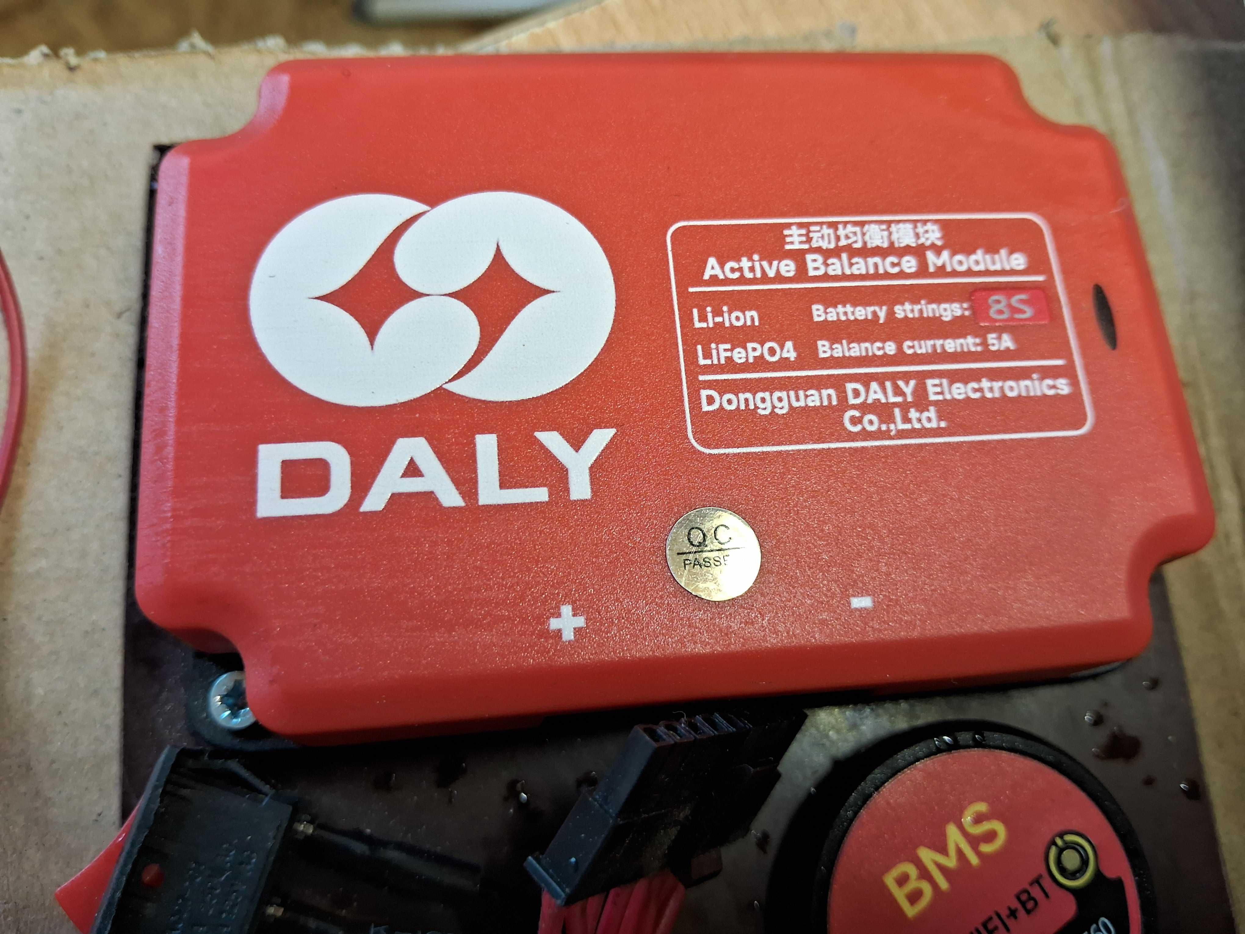 Смарт BMS 8S 24в 120а WIFI