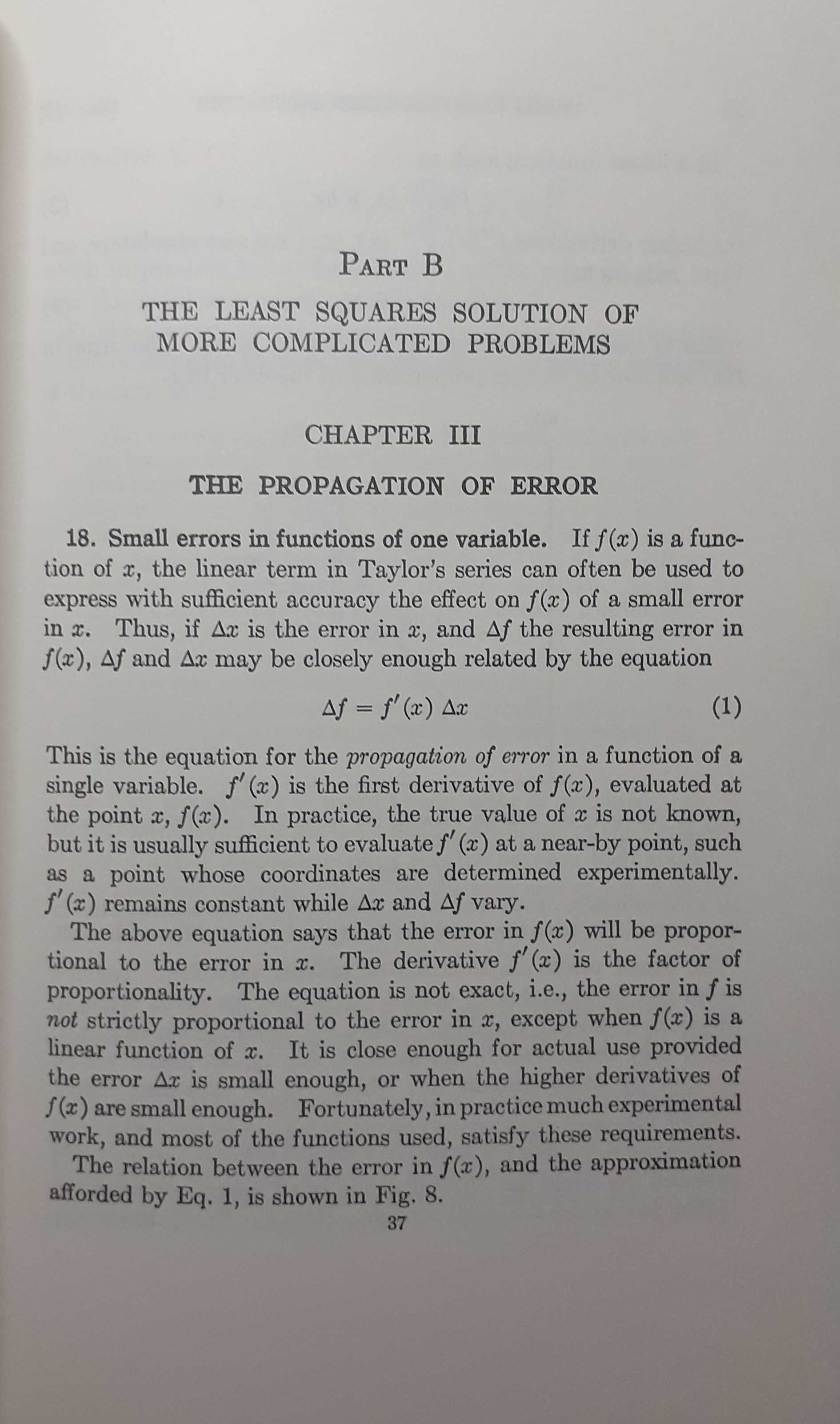 Statistical Adjustment of Data - W. E. Deming