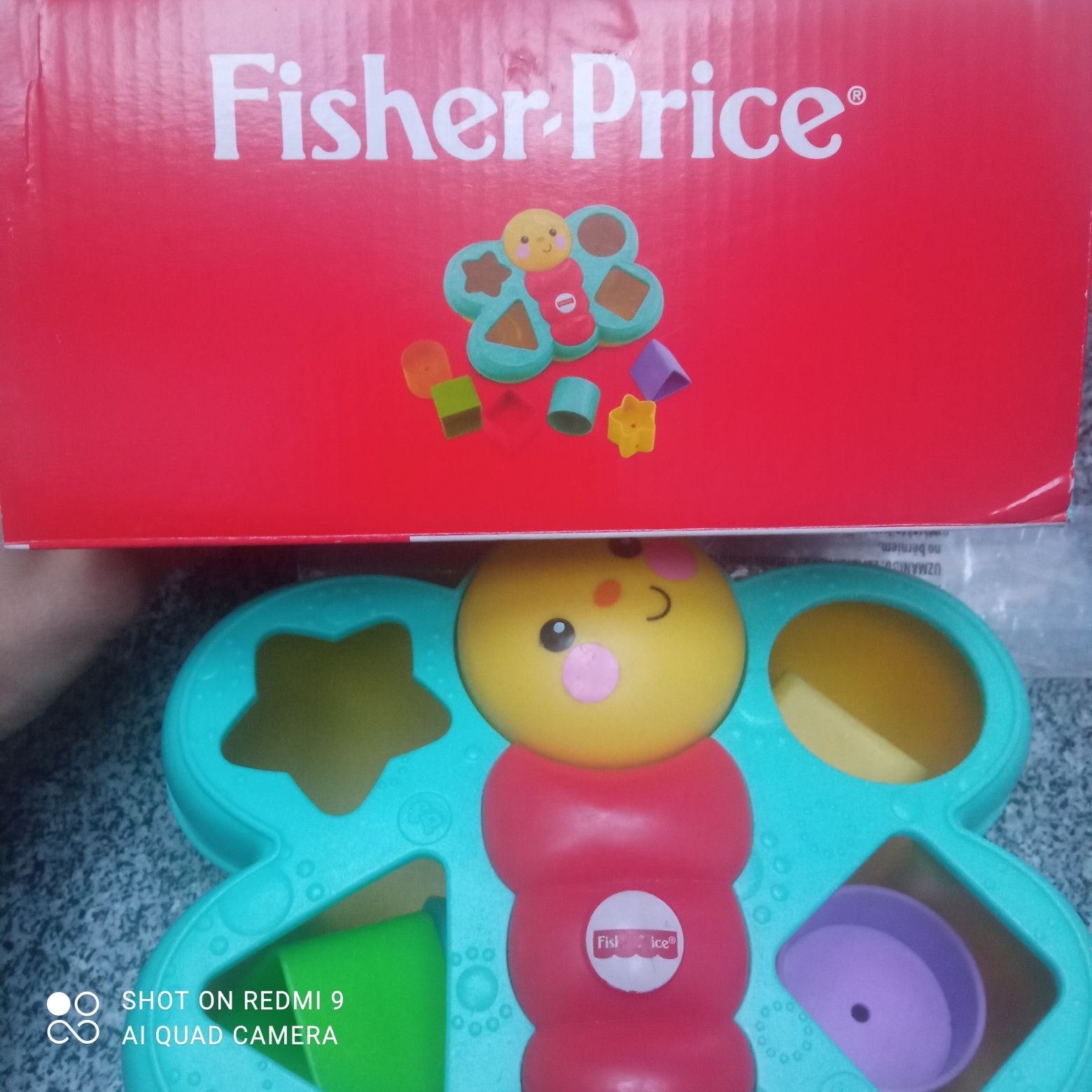 Motylek Fisher Price zabawka edukacyjna