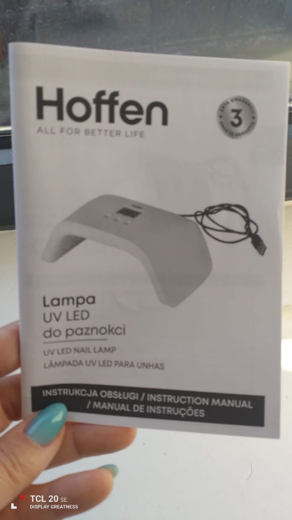 Máquina LED para unhas de gel