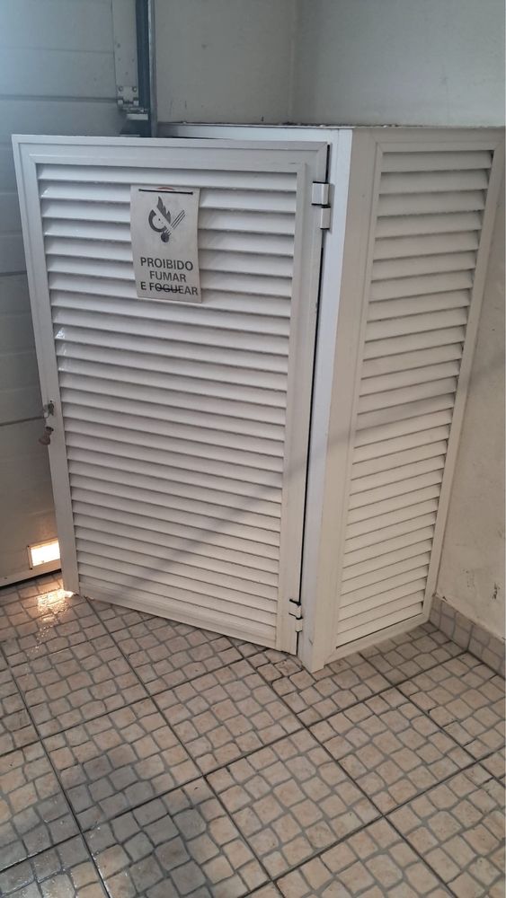 Armário para bilhas de gás