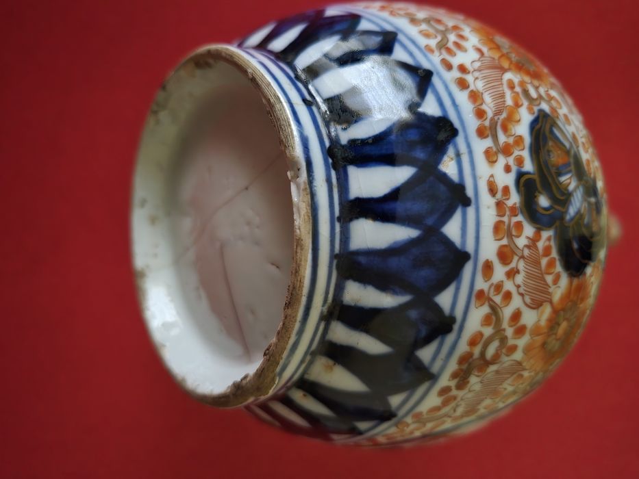 IMARI vaso porcelana
